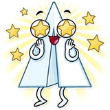 Paper Airplane WhatsApp Sticker #8