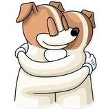 Party Dog WhatsApp Sticker #11