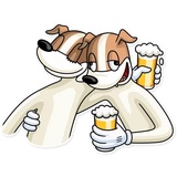 Party Dog WhatsApp Sticker #26