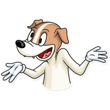 Party Dog WhatsApp Sticker #27