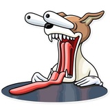 Party Dog WhatsApp Sticker #4