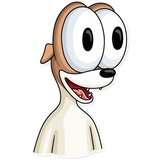 Party Dog WhatsApp Sticker #6