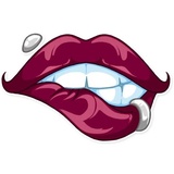 Pink Power WhatsApp Sticker #26