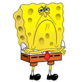 Square Pants WhatsApp Sticker #14