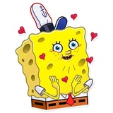 Square Pants WhatsApp Sticker #16