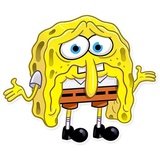 Square Pants WhatsApp Sticker #18