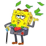 Square Pants WhatsApp Sticker #20