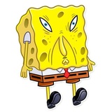 Square Pants WhatsApp Sticker #25