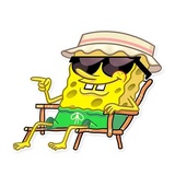 Square Pants WhatsApp Sticker #27