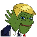 PePe Trump WhatsApp Sticker #10