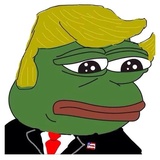 PePe Trump WhatsApp Sticker #14