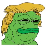 PePe Trump WhatsApp Sticker #16