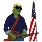 PePe Trump WhatsApp Sticker #17