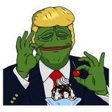 PePe Trump WhatsApp Sticker #2