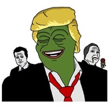 PePe Trump WhatsApp Sticker #23