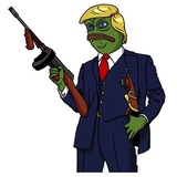 PePe Trump WhatsApp Sticker #3