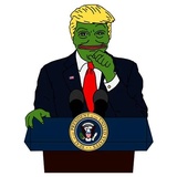 PePe Trump WhatsApp Sticker #5