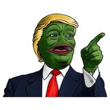 PePe Trump WhatsApp Sticker #6
