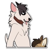 Husky Daily Emoji WhatsApp Sticker #14