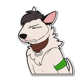 Husky Daily Emoji WhatsApp Sticker #5
