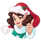 Penelope The Elf WhatsApp Sticker #3