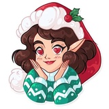 Penelope The Elf WhatsApp Sticker #7