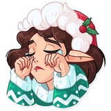 Penelope The Elf WhatsApp Sticker #9