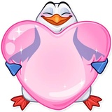 Pengiun Kevin WhatsApp Sticker #14