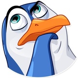 Pengiun Kevin WhatsApp Sticker #16