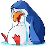 Pengiun Kevin WhatsApp Sticker #17