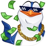 Pengiun Kevin WhatsApp Sticker #18