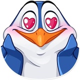Pengiun Kevin WhatsApp Sticker #23