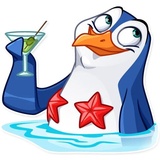 Pengiun Kevin WhatsApp Sticker #25