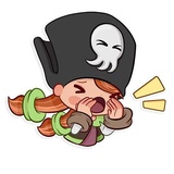 Pepper Ktusha WhatsApp Sticker #10