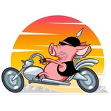 Pete the Pig WhatsApp Sticker #15