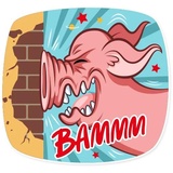 Pete the Pig WhatsApp Sticker #22