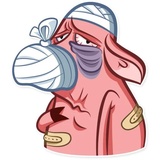 Pete the Pig WhatsApp Sticker #23