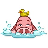 Pete the Pig WhatsApp Sticker #7