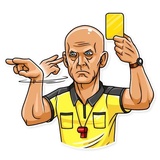 Pierluigi Collina WhatsApp Sticker #13