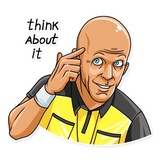 Pierluigi Collina WhatsApp Sticker #17