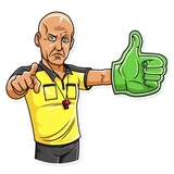 Pierluigi Collina WhatsApp Sticker #2