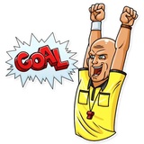 Pierluigi Collina WhatsApp Sticker #21