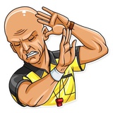 Pierluigi Collina WhatsApp Sticker #23