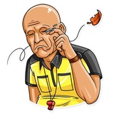 Pierluigi Collina WhatsApp Sticker #27