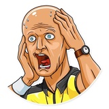 Pierluigi Collina WhatsApp Sticker #3