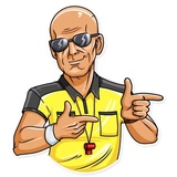Pierluigi Collina WhatsApp Sticker #6