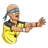 Pierluigi Collina WhatsApp Sticker #7