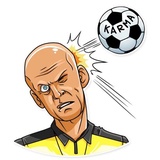 Pierluigi Collina WhatsApp Sticker #8
