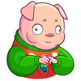 Mr. Piggy WhatsApp Sticker #17