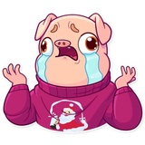 Mr. Piggy WhatsApp Sticker #22